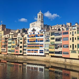 girona, katalonija, španija, morje, obmorsko mesto